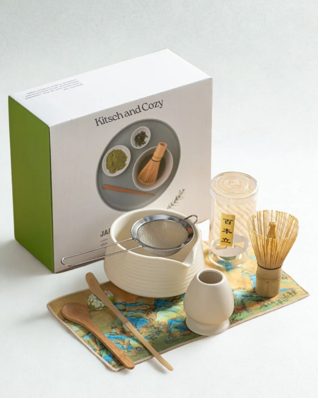 Matcha Set Japanese - Premium 8-Piece Kit for Matcha Lovers