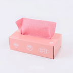 Matcha set microfibre cleaning cloths in pink packaging, ultra-absorbent and lint-free for streak-free drying.